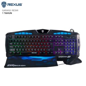 Keyboard & Mouse Gaming Combo Rexus Warfaction VR1