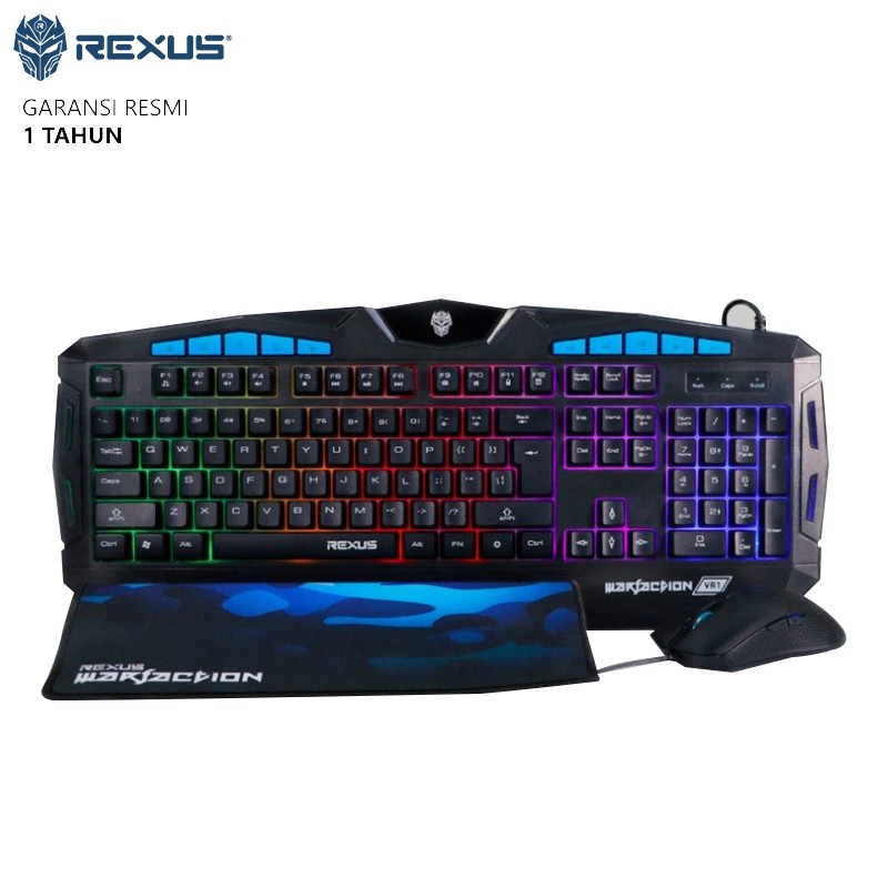 Keyboard & Mouse Gaming Combo Rexus Warfaction VR1