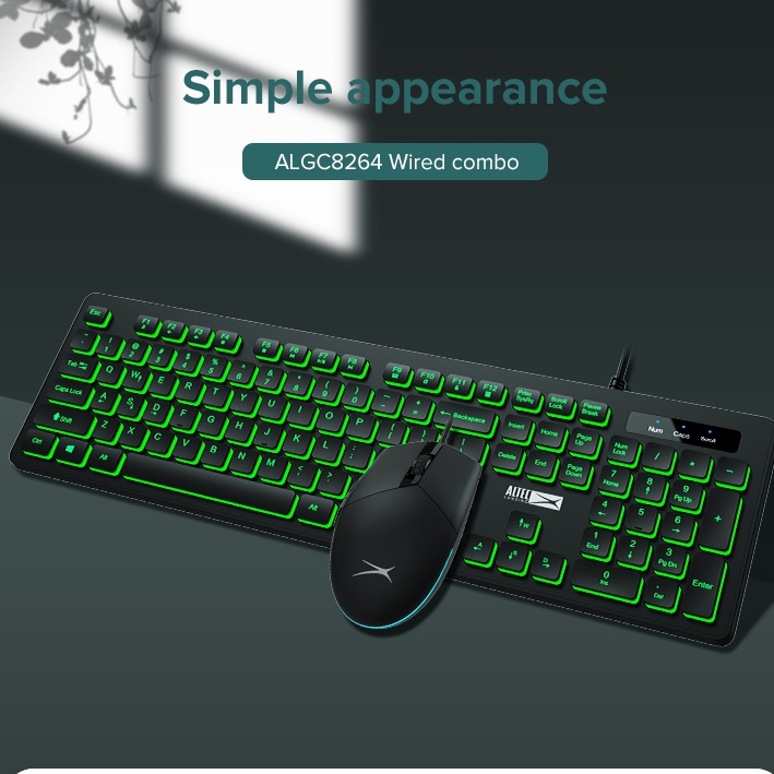 Keyboard & Mouse Gaming Combo Altec Lansing ALGC-8264