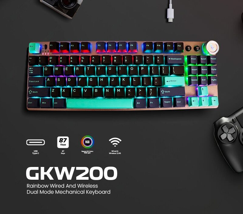 Keyboard Mechanical Wireless Gaming