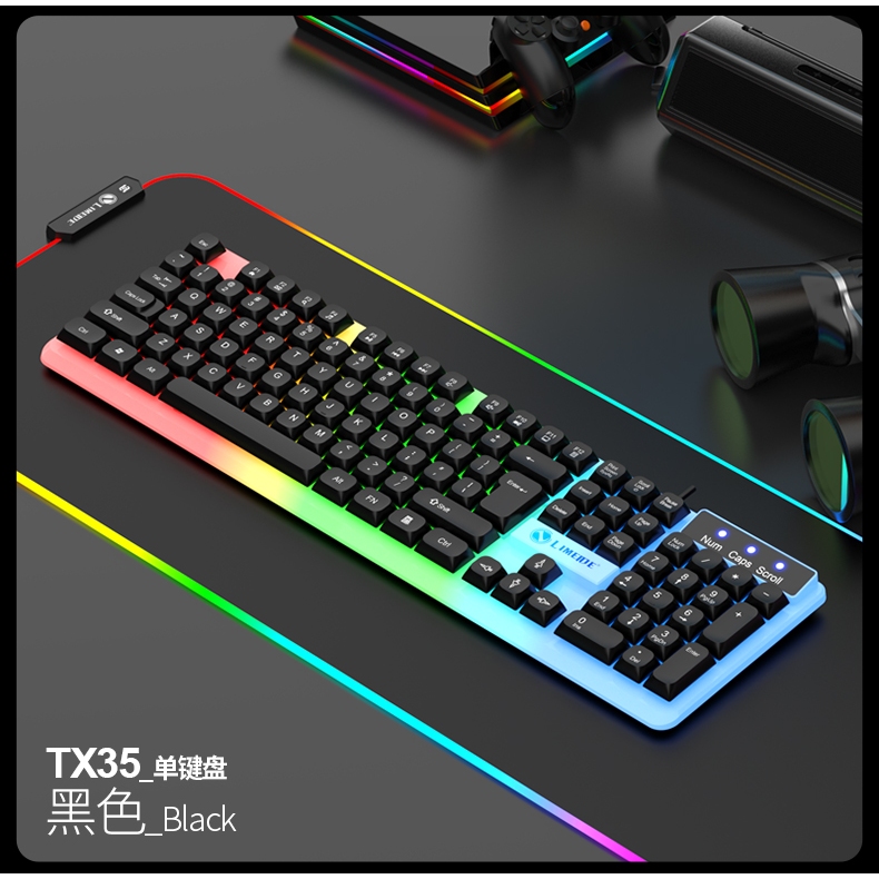 Keyboard & Mouse Gaming LED RGB